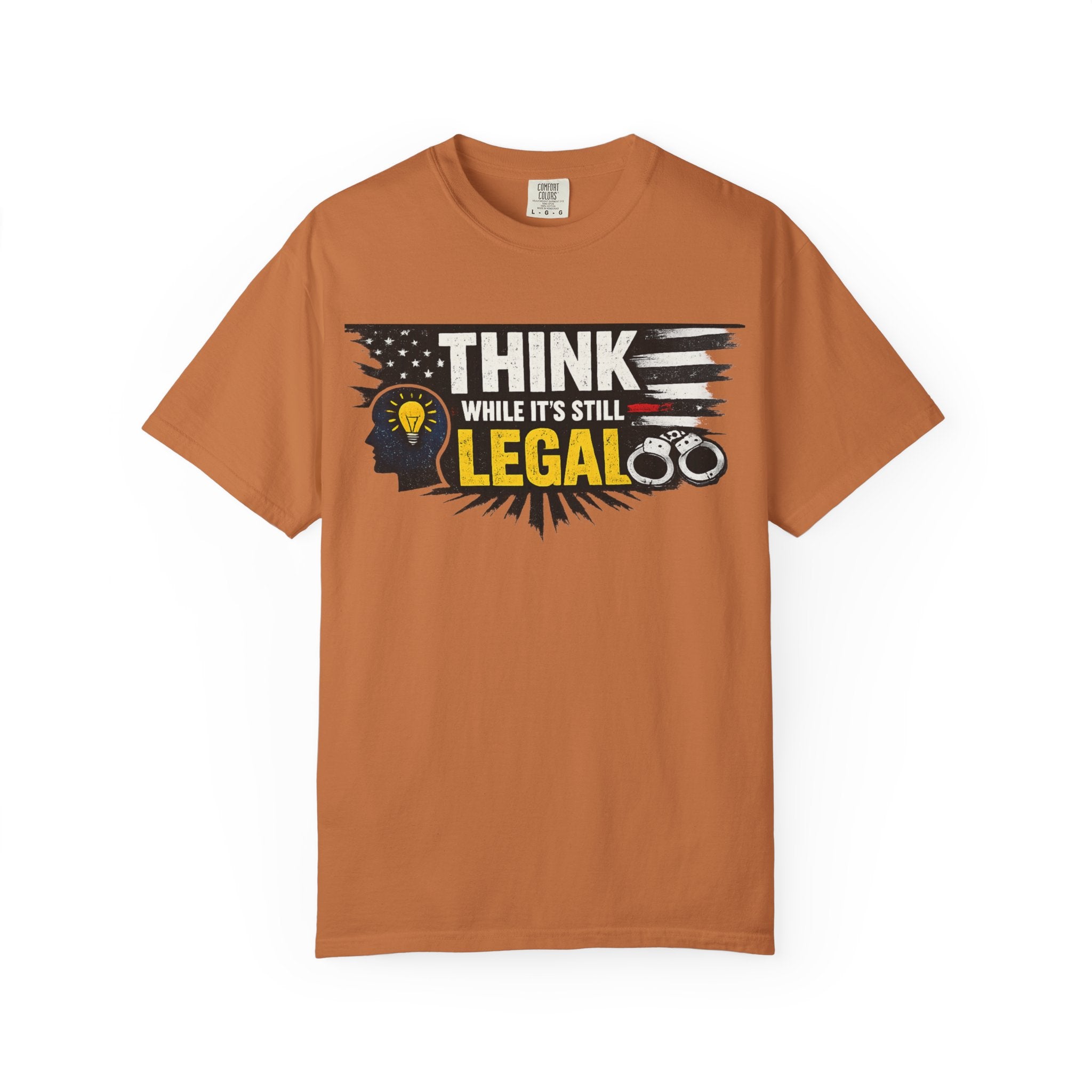"The Endangered Species Act (For Your Brain)" Unisex Garment-Dyed T-shirt