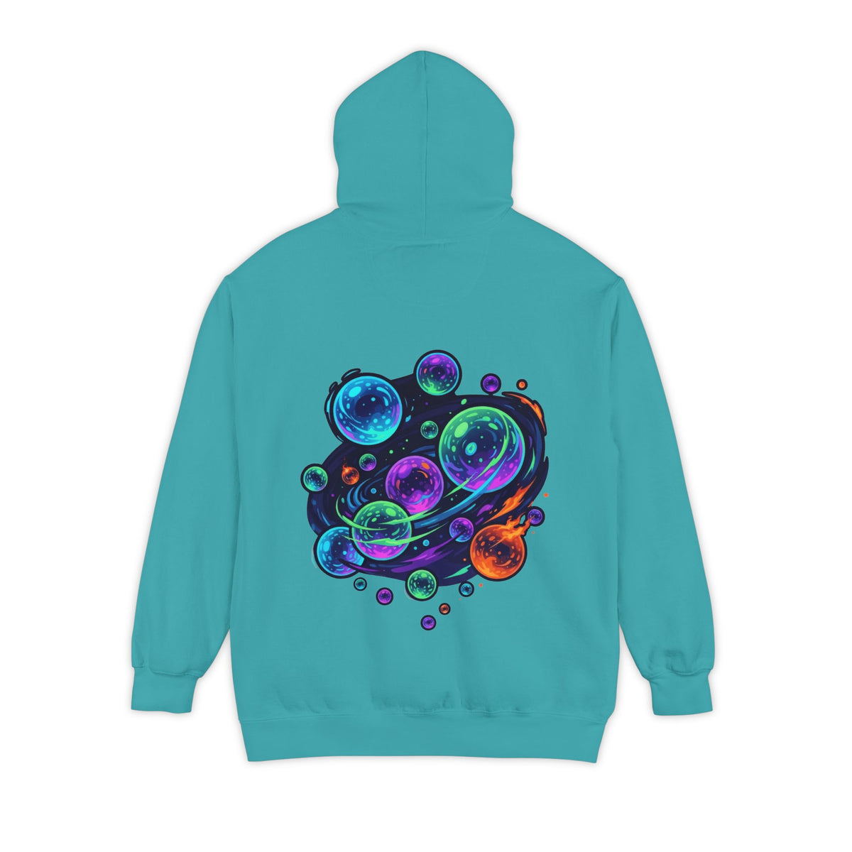 Color: Seafoam | MinMin Lights (Australian Folklore) Garment-Dyed Hoodie