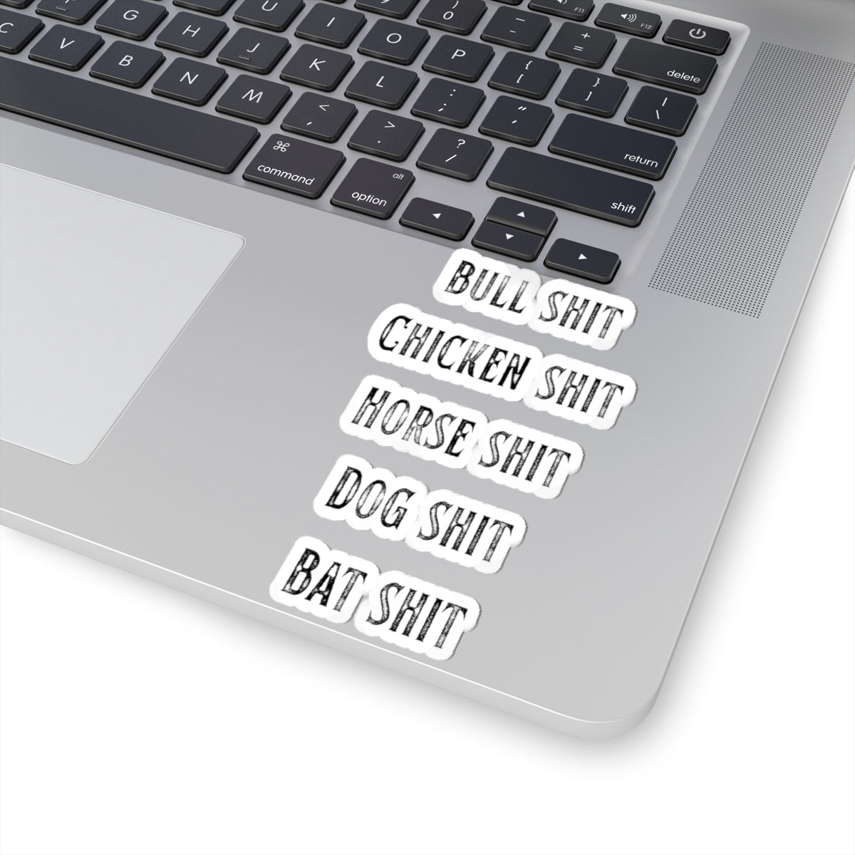 "Types of Shit" Sticker