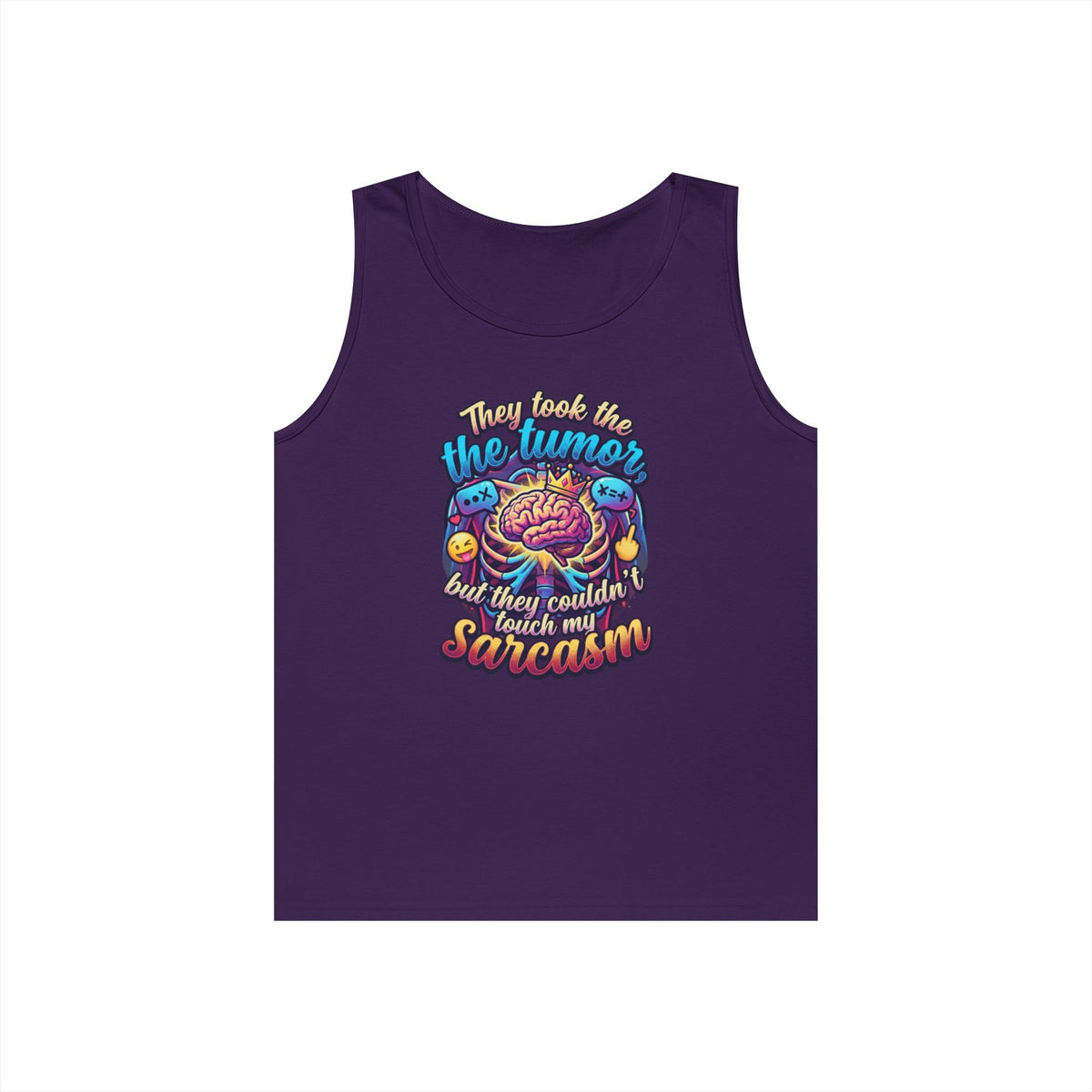 "Took the Tumor But Not My Saracasm" Tank Top