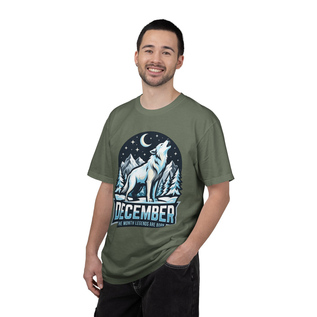 "December Legend" Unisex Garment-Dyed Tee