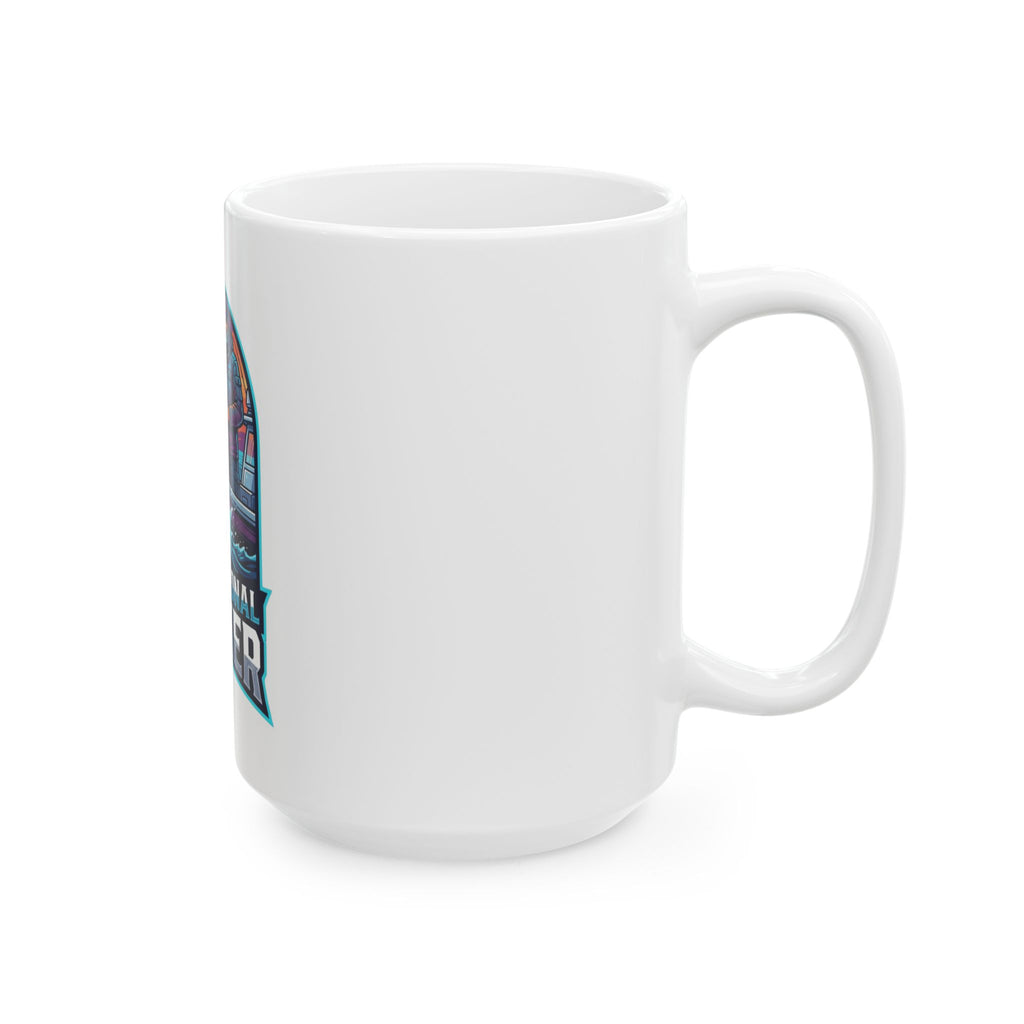 "Professional Hooker" White Ceramic Mug