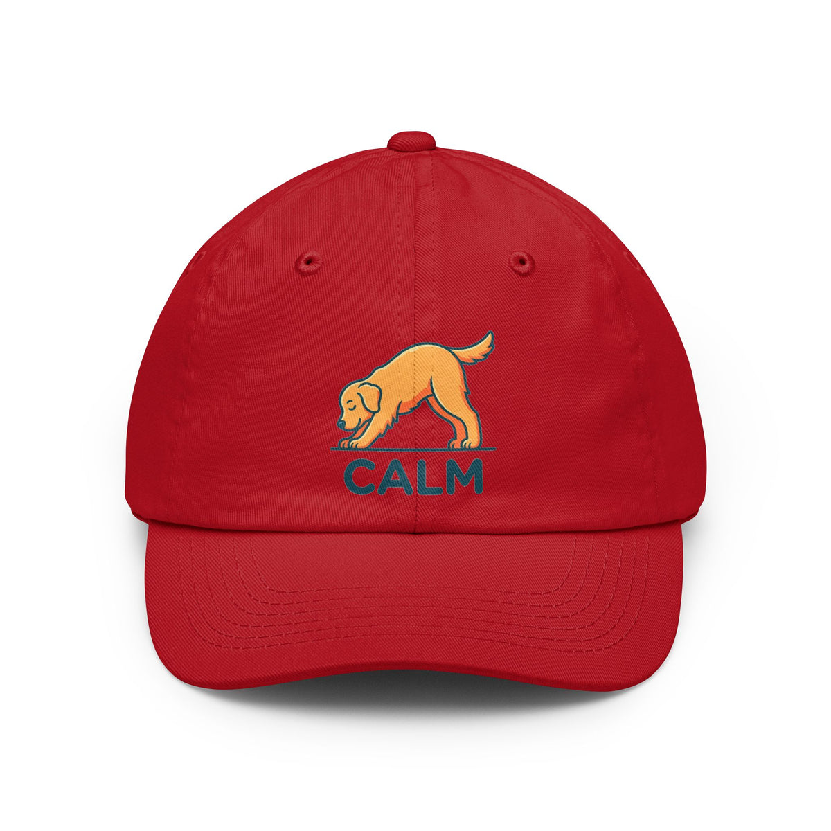 Color: Red | Dog CALM Dad Hat