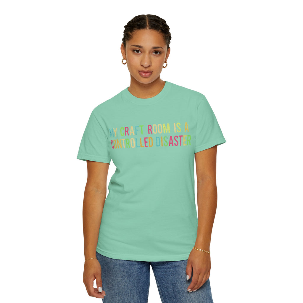 "Craft Room" Unisex Garment-Dyed T-shirt