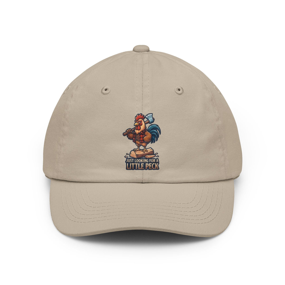 Color: Stone | Looking For A Little Peck Dad Hat