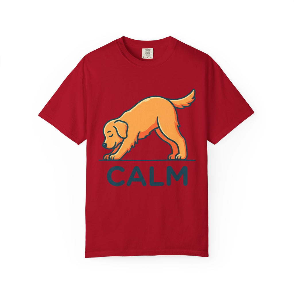 "Dog CALM" Unisex Garment-Dyed Tee