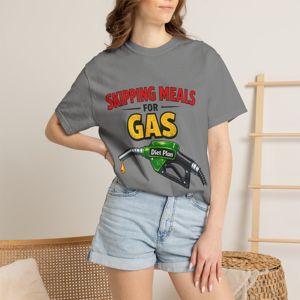 My Gas Diet Plan | Garment-Dyed Tee — AttitudeShirts
