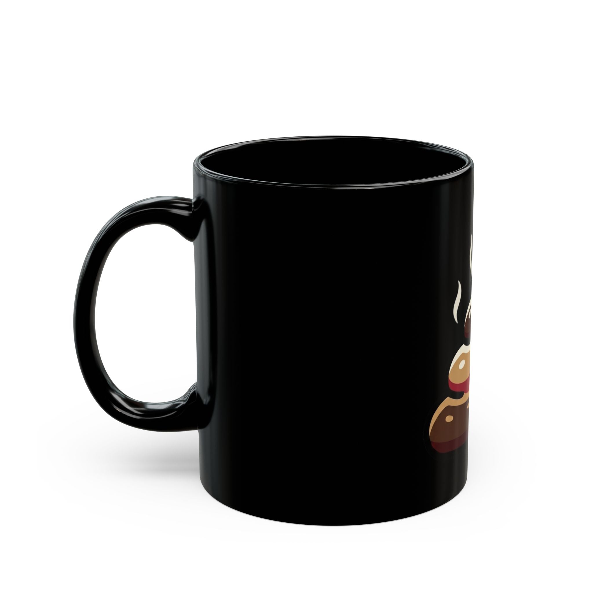 "This is Dogshit" Black Ceramic Mug — Graphic