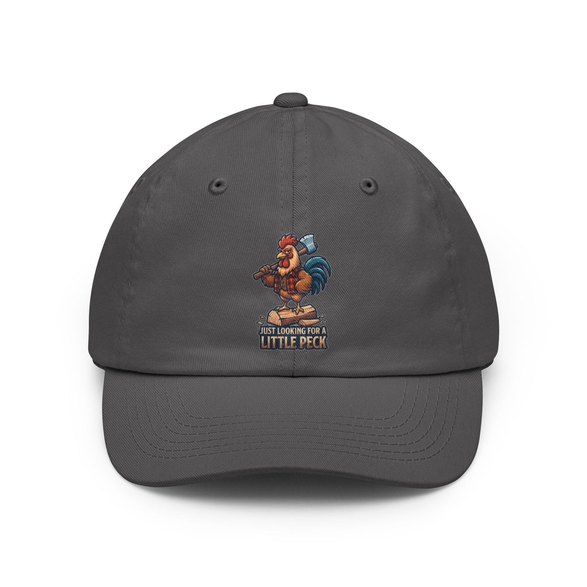 Color: Charcoal | Looking For A Little Peck Dad Hat