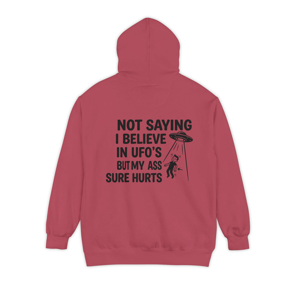 "UFO's" Garment-Dyed Hoodie