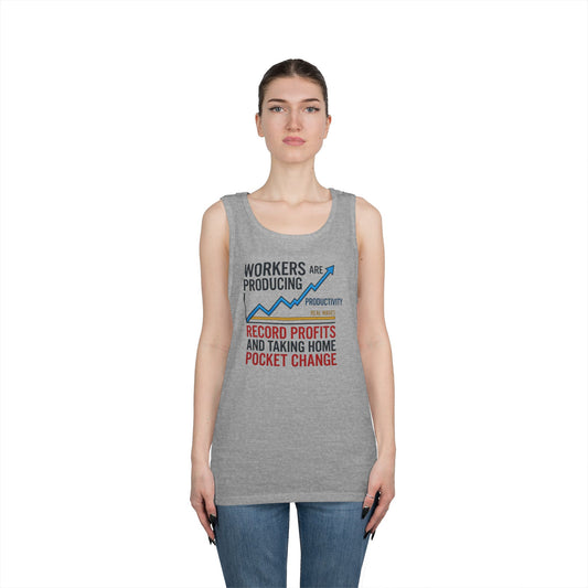 Color: Sport Grey | Protest Series - Share The Value Tank Top