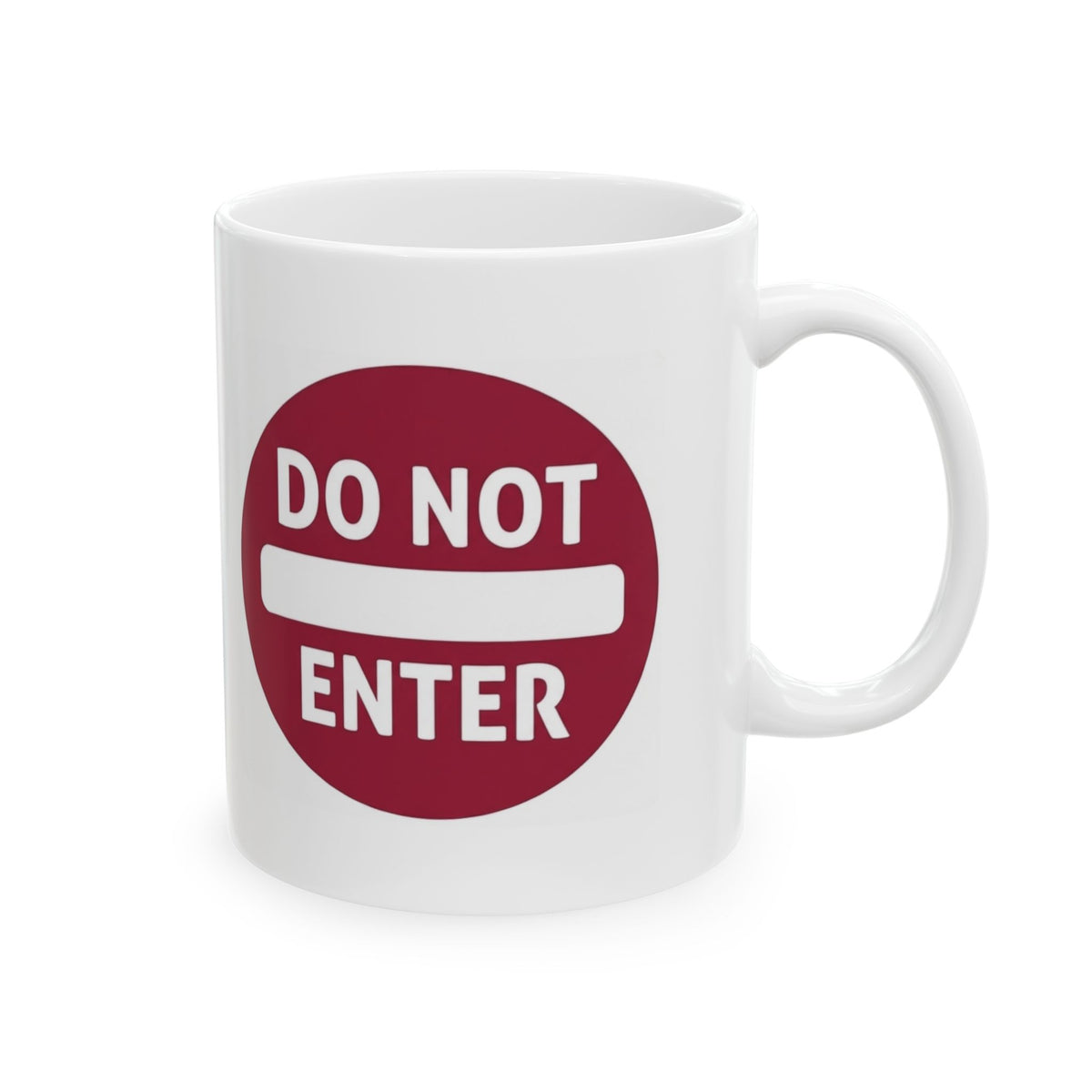 "I Cooked I Ate" White Ceramic Mug — Graphic