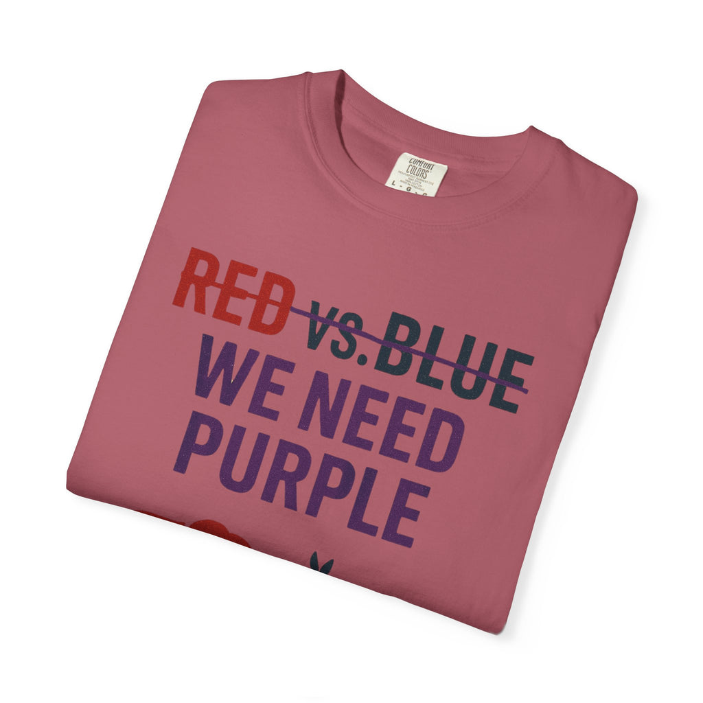 "he Lesser Evil Election" Unisex Garment-Dyed T-shirt
