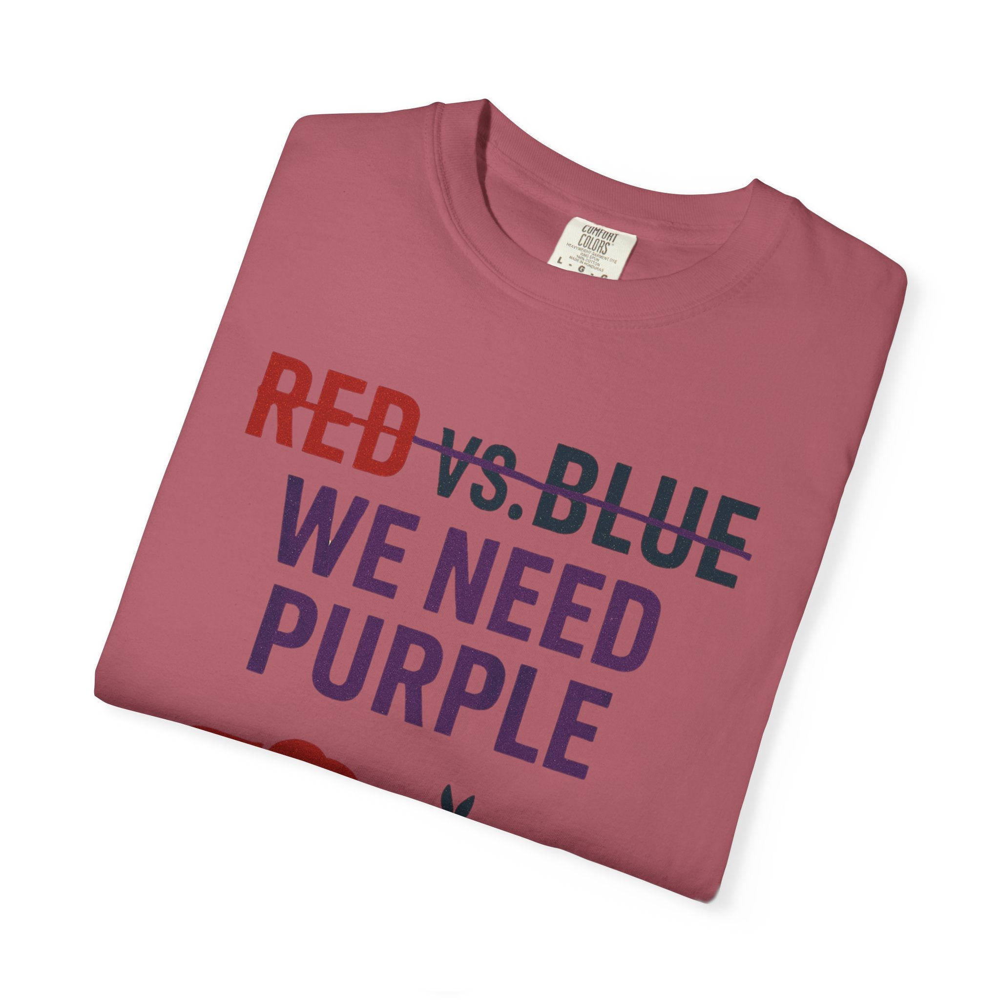 "he Lesser Evil Election" Unisex Garment-Dyed T-shirt