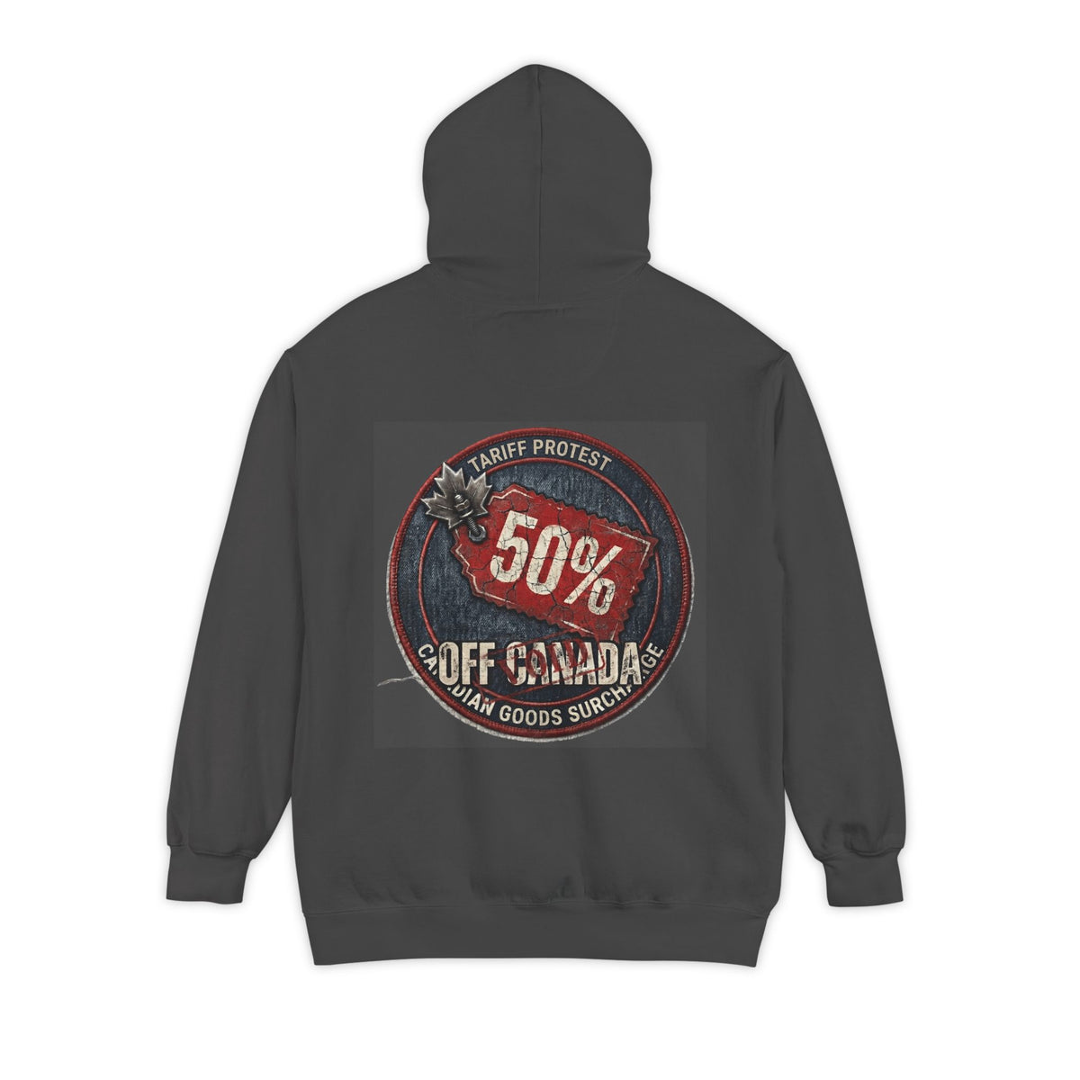 Color: Pepper | 50% Off Canada Garment-Dyed Hoodie