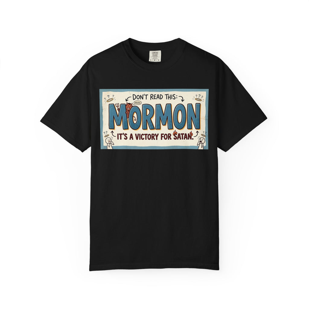 Devil's Dictionary: Mormon Edition | Garment-Dyed Tee — AttitudeShirts