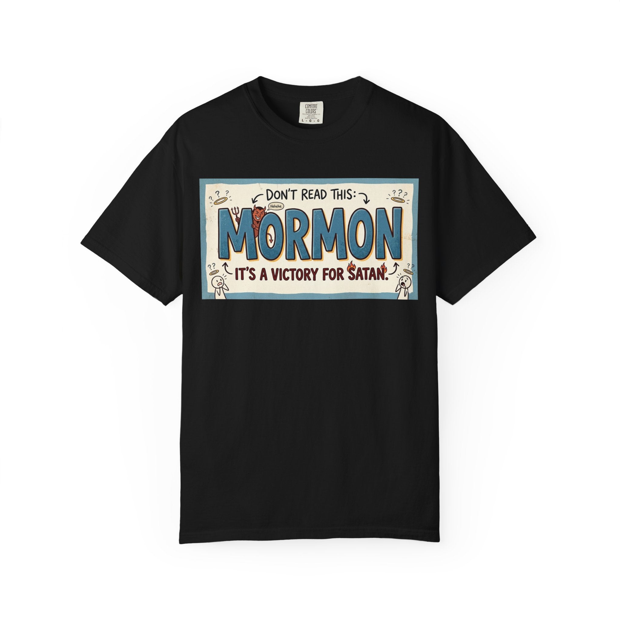 Devil's Dictionary: Mormon Edition | Garment-Dyed Tee — AttitudeShirts