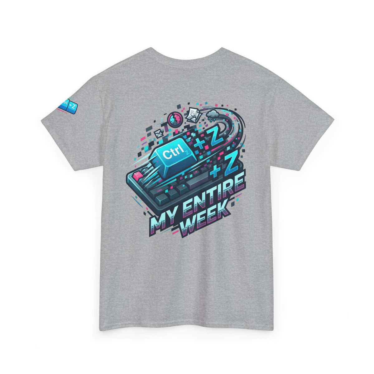 CTRL Z My Entire Week Premium Graphic Tee