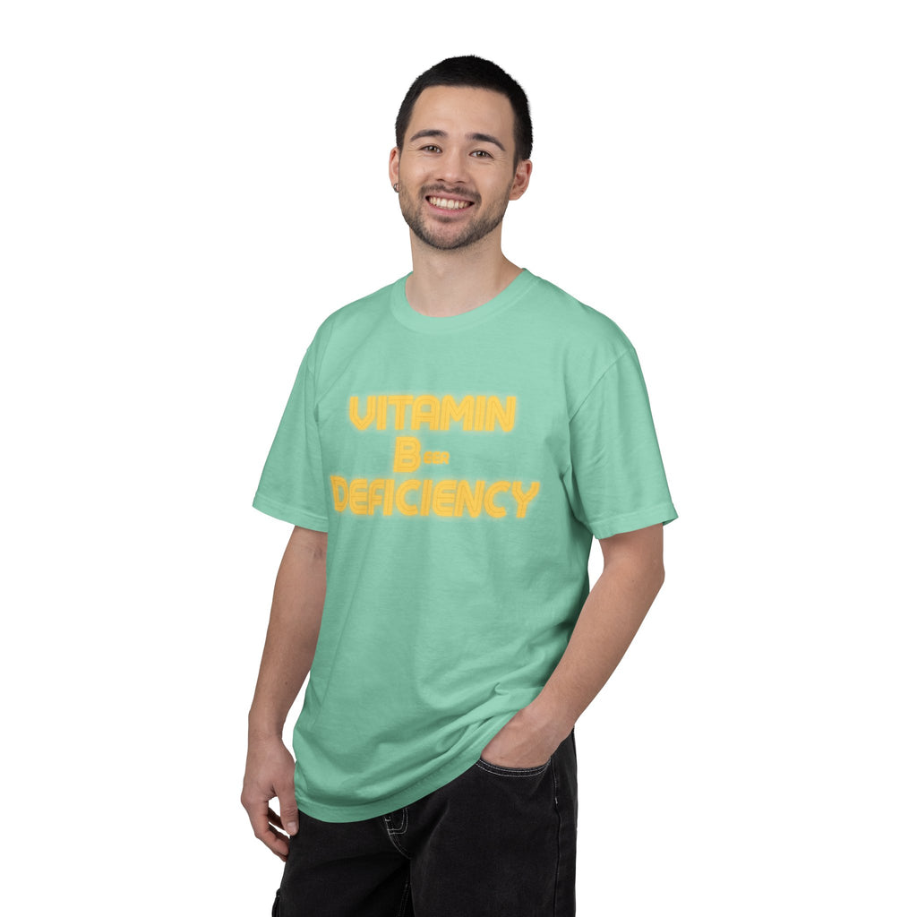 "Vitamin Beer" Unisex Garment-Dyed T-shirt