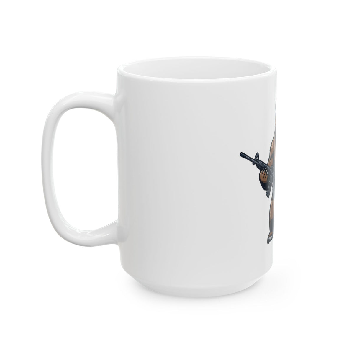 "Right to Arm Bears" White Ceramic Mug — Graphic