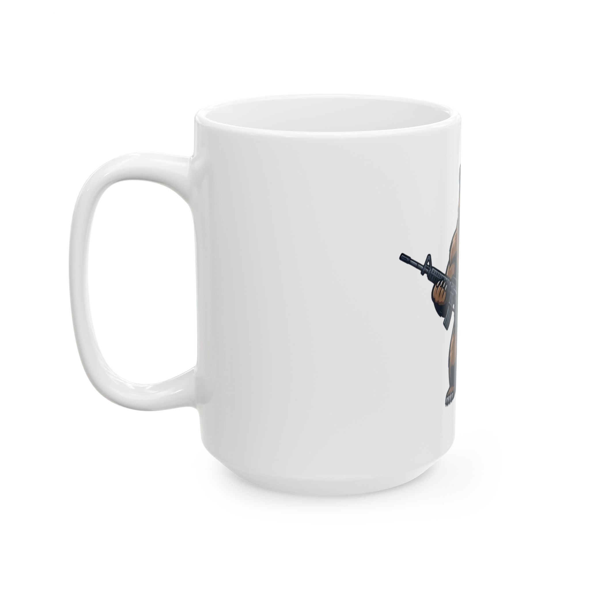 "Right to Arm Bears" White Ceramic Mug — Graphic