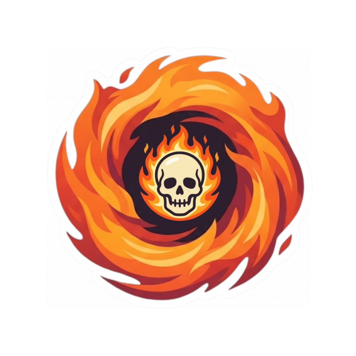 "Hellfire" Sticker — Main