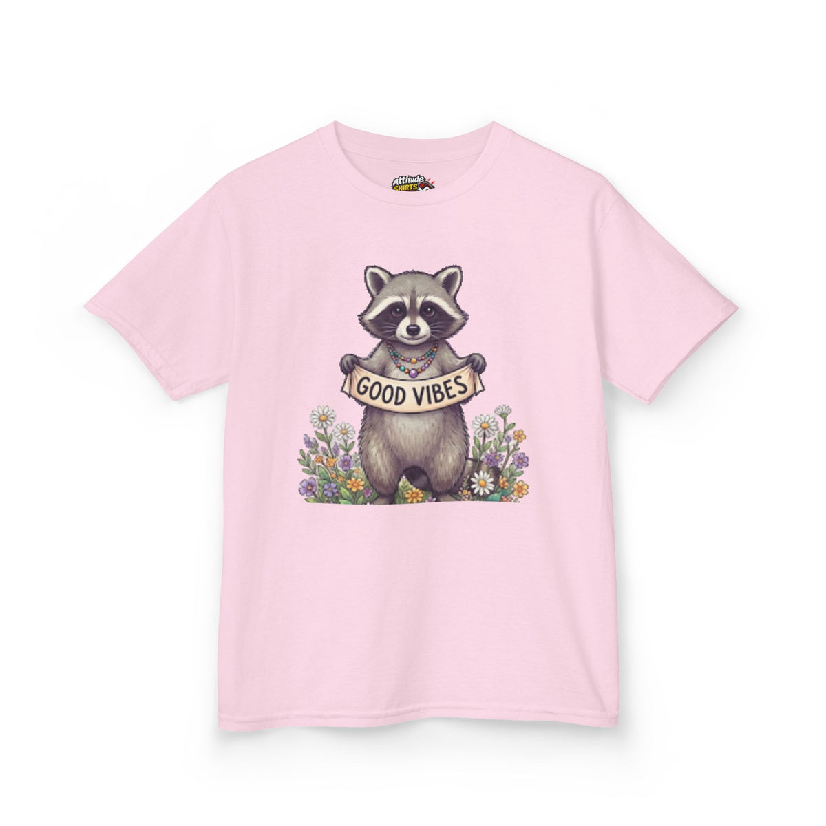 "Hippy Raccoon" Kids Tee