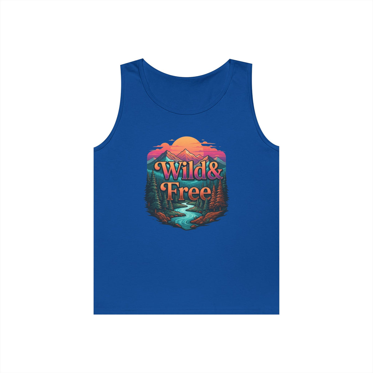 Color: Royal | Wild & Free Tank Top