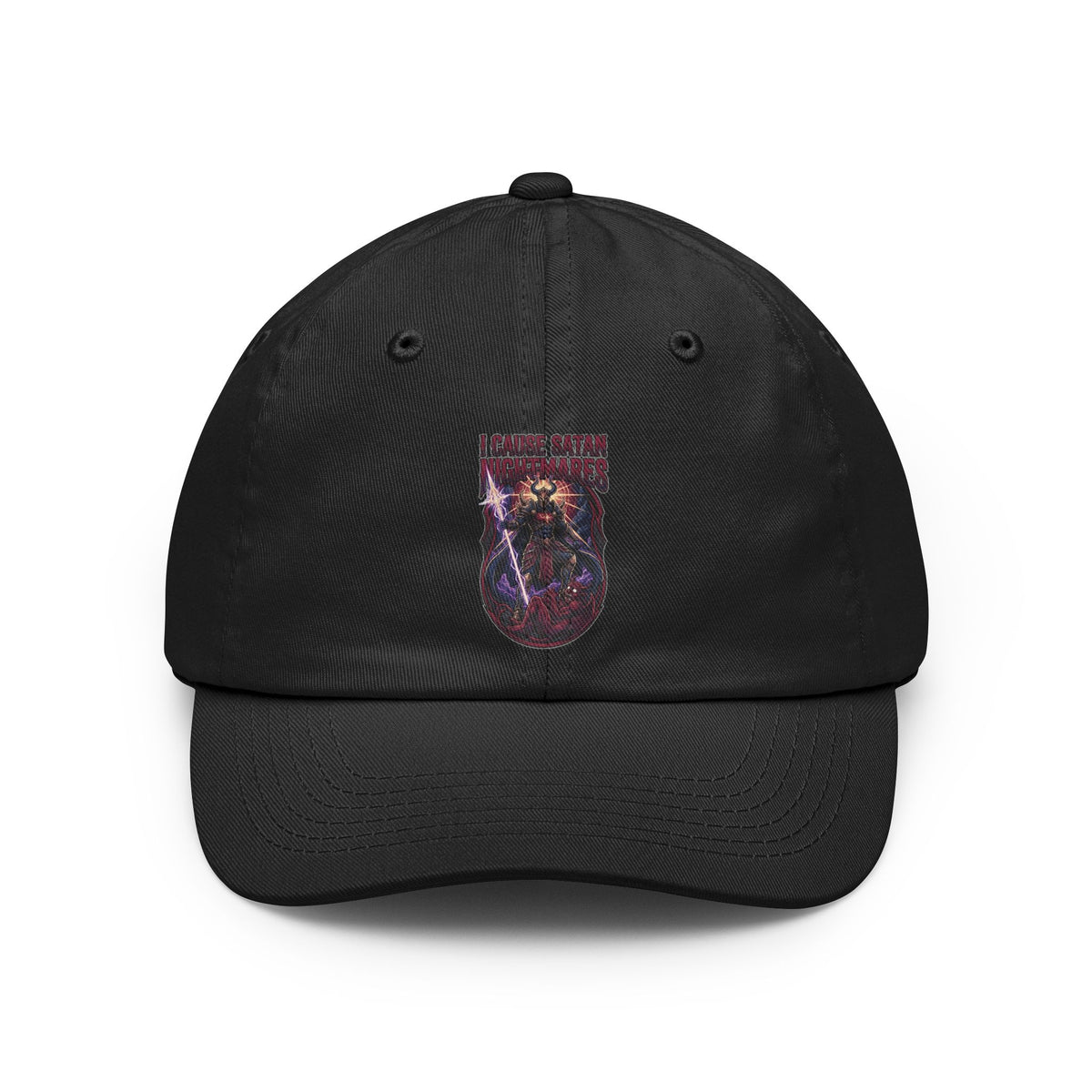 Color: Black | I Cause Satan Nightmares Dad Hat