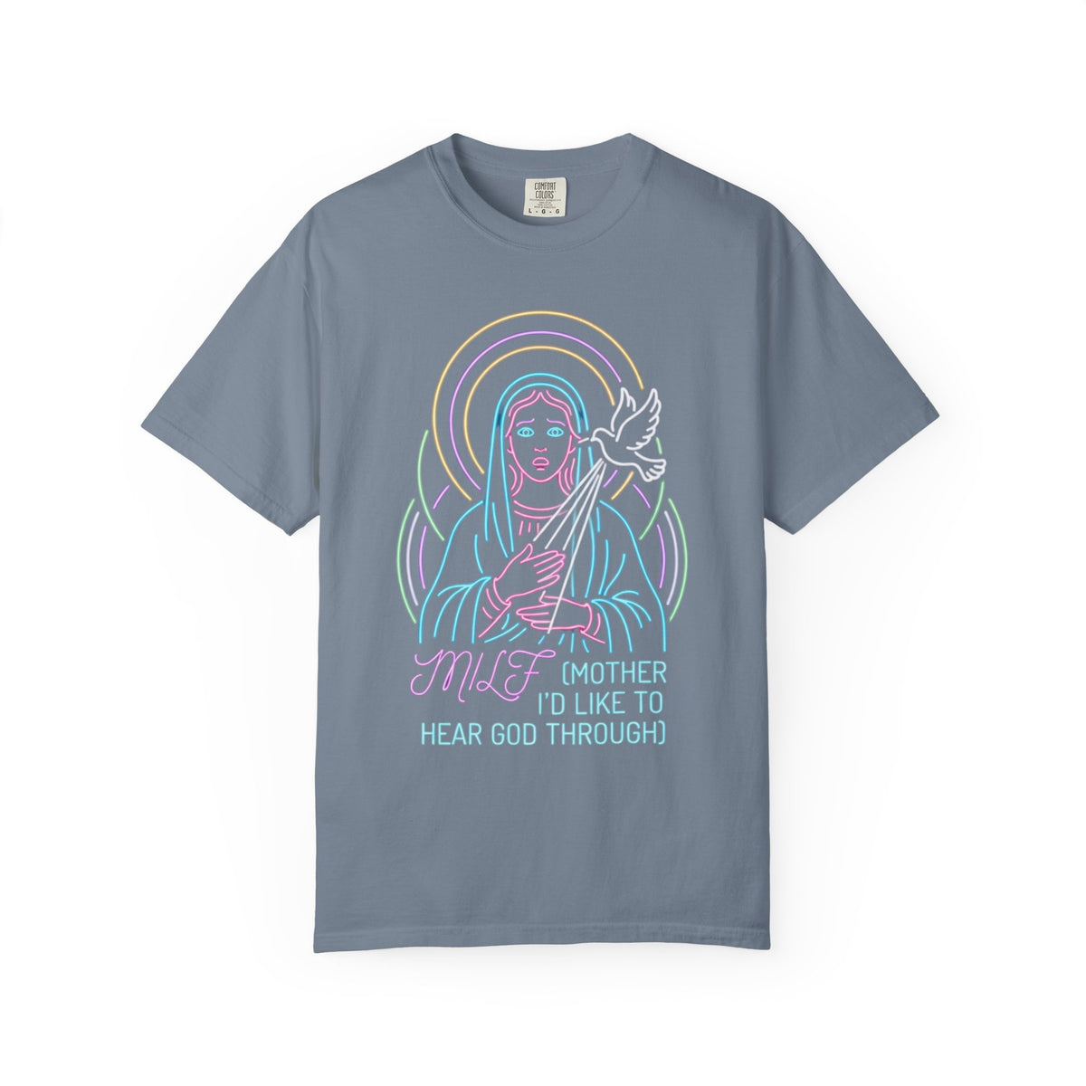 "Good Book Series MILF" Unisex Garment-Dyed Tee