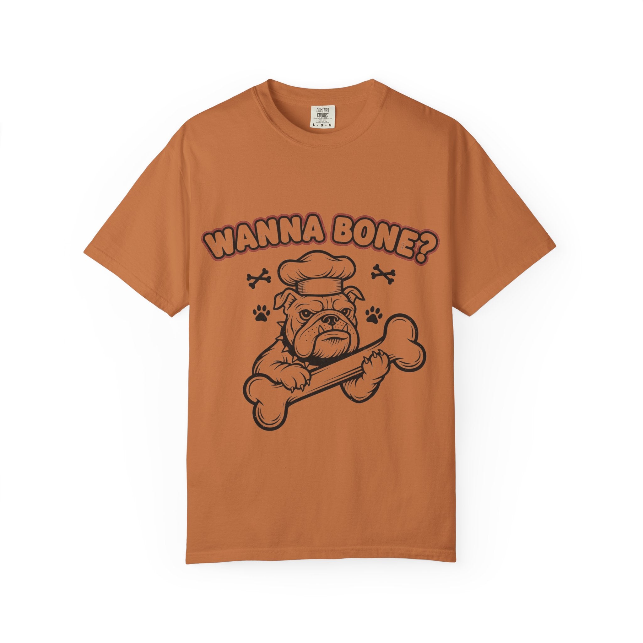 "Wanna Bone?" Unisex Garment-Dyed T-shirt