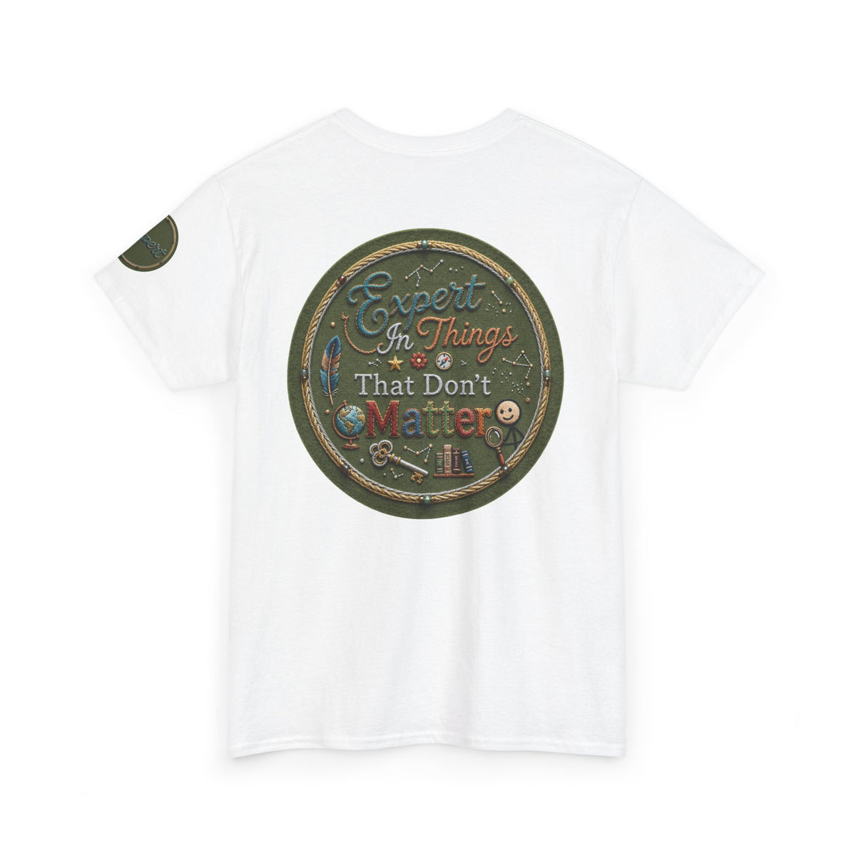 Color: White | Expert In Things That Don't Matter Premium Graphic Tee