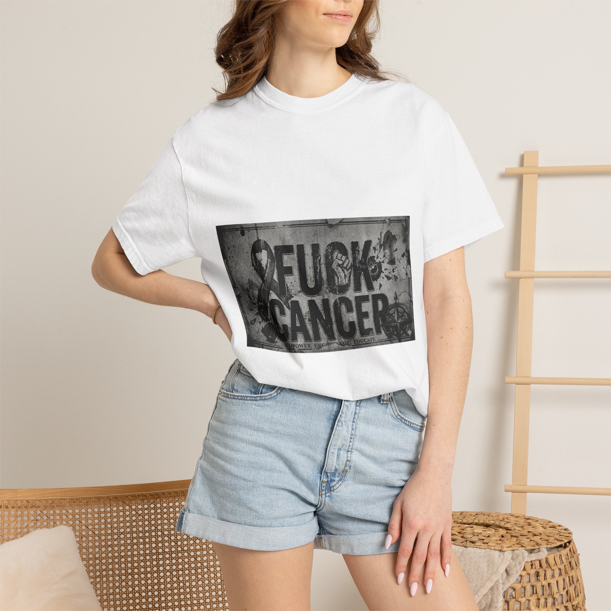 Cancer Can Fuck Right Off | Garment-Dyed Tee — AttitudeShirts
