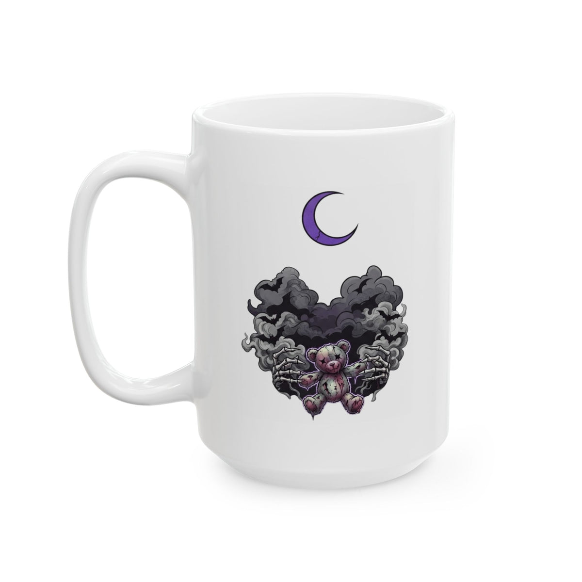 "Sweet Dreams" White Ceramic Mug — Graphic