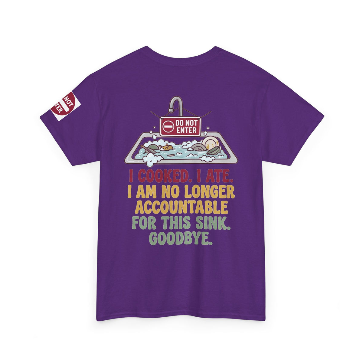 "I Cooked I Ate" Premium Graphic Tee