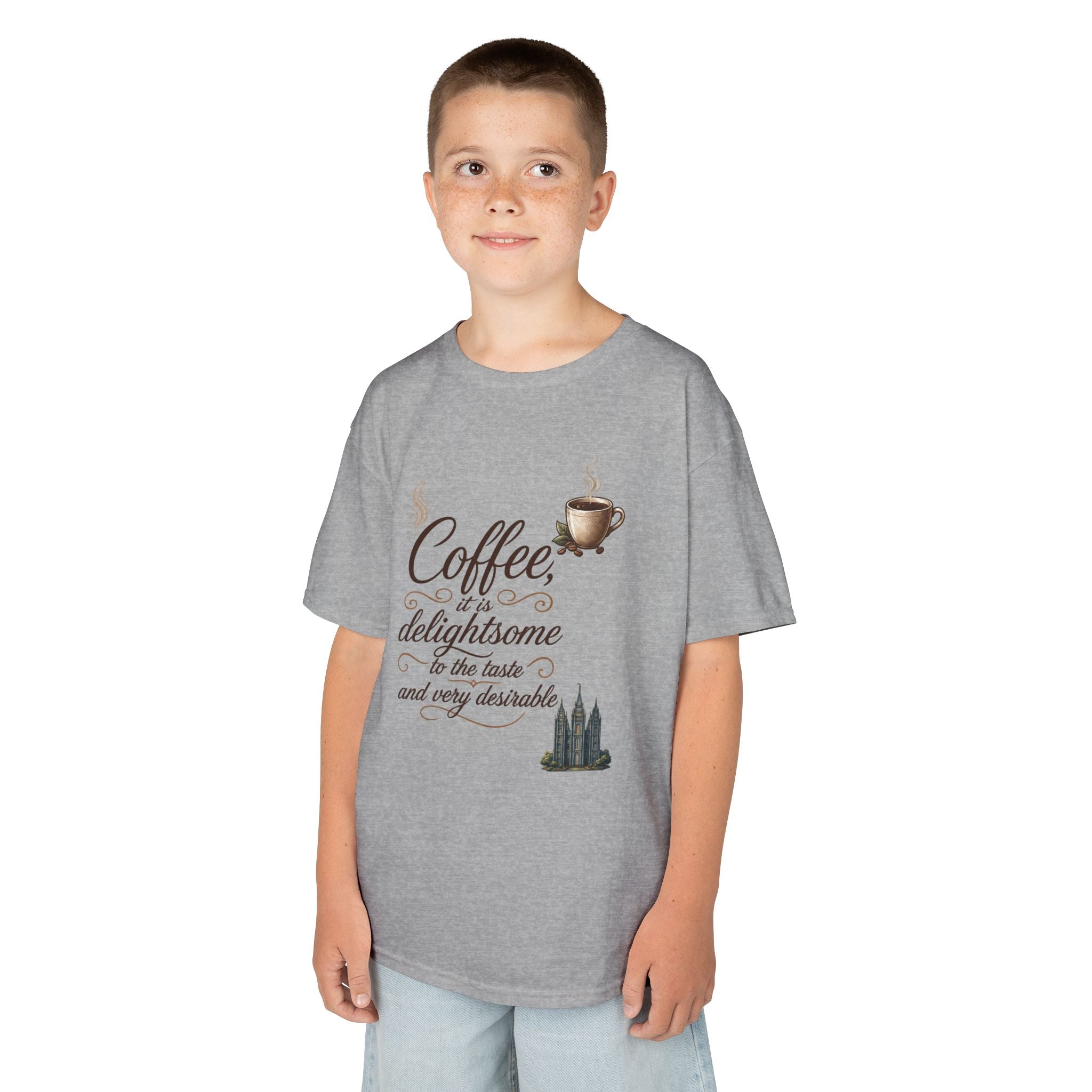 "Coffee is Delightsome" Kids Tee