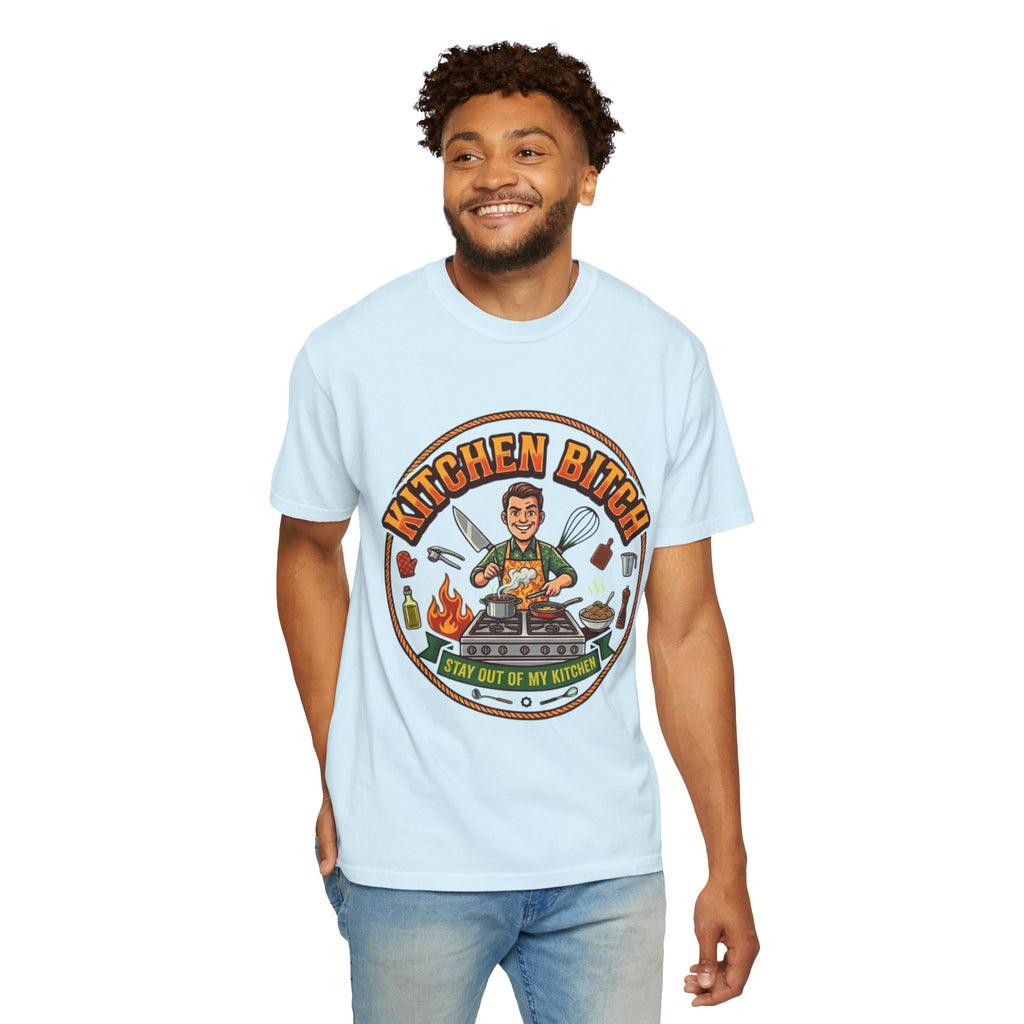 "Kitchen Bitch" Unisex Garment-Dyed Tee