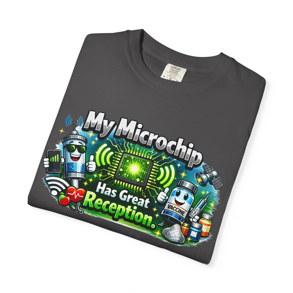 Great Reception Microchip | Garment-Dyed Tee — AttitudeShirts