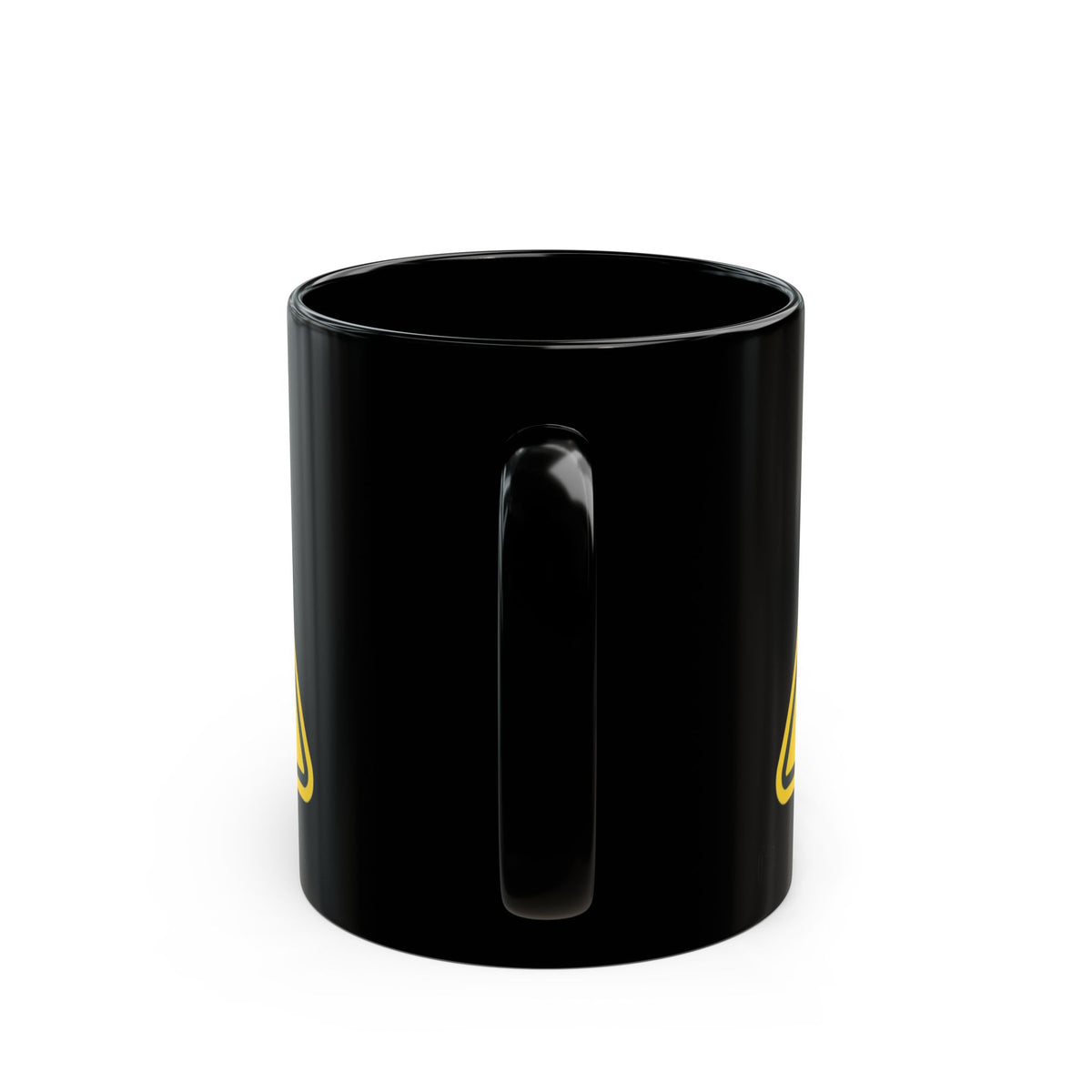 "Sensory At Capacity" Black Ceramic Mug