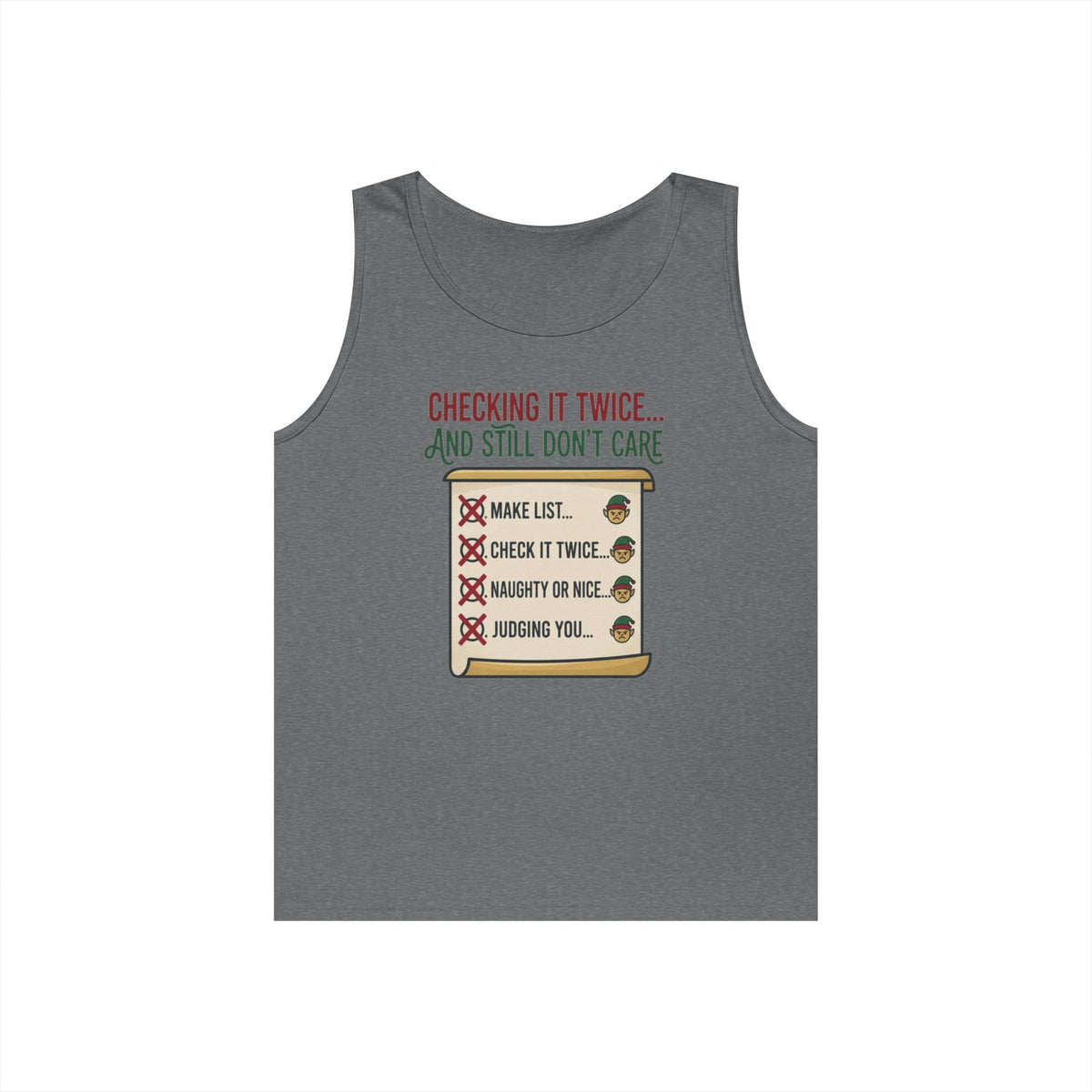 "Checking It Twice" Tank Top
