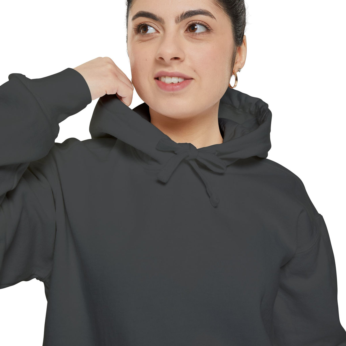 "Mischievous" Garment-Dyed Hoodie