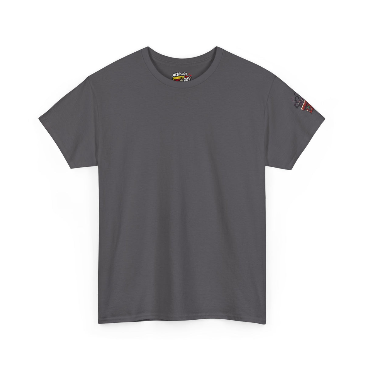 "Up On The Housetop Doing Naughty Stuff" Premium Graphic Tee