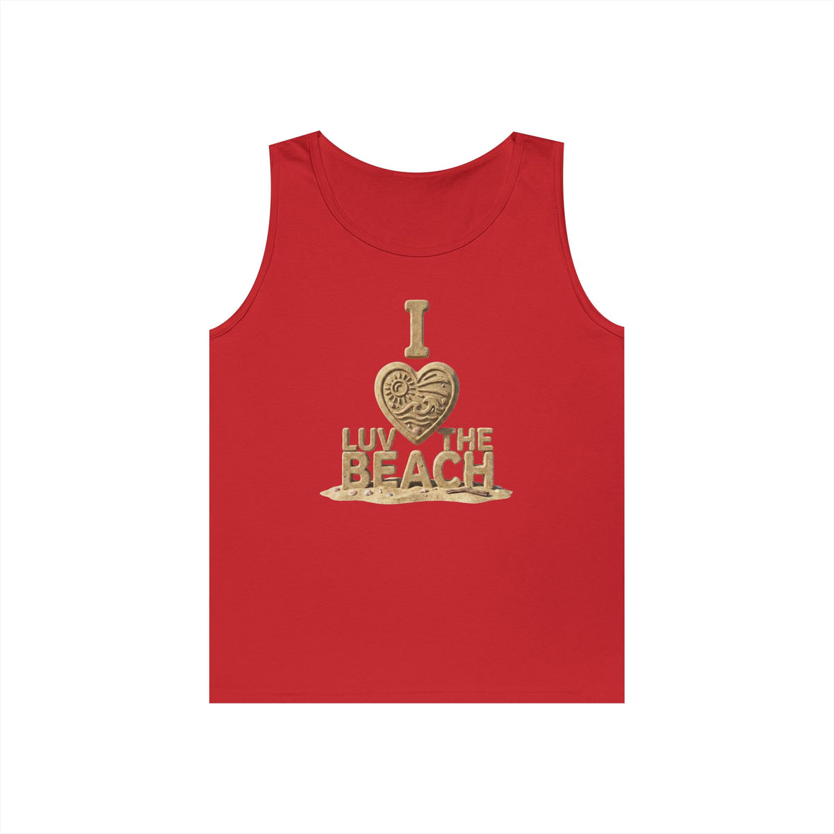 "I Luv The Beach" Tank Top