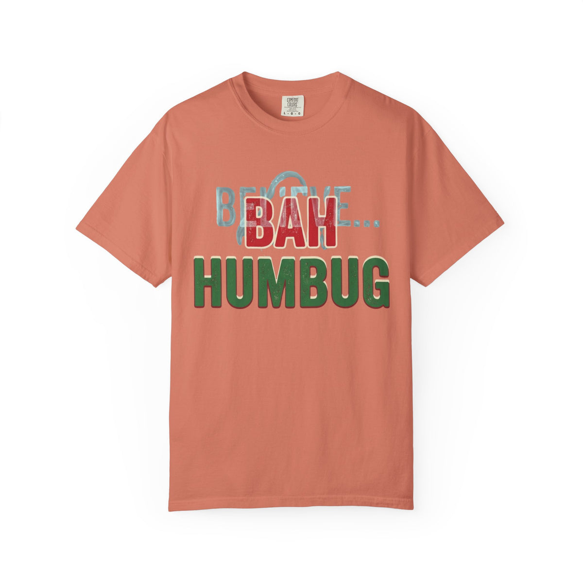 "Bah Humburg" Unisex Garment-Dyed Tee
