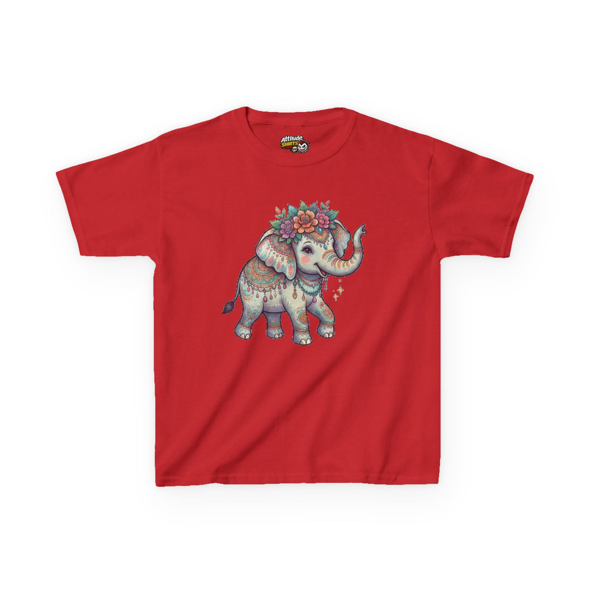 "Hippy Elephant" Kids Tee