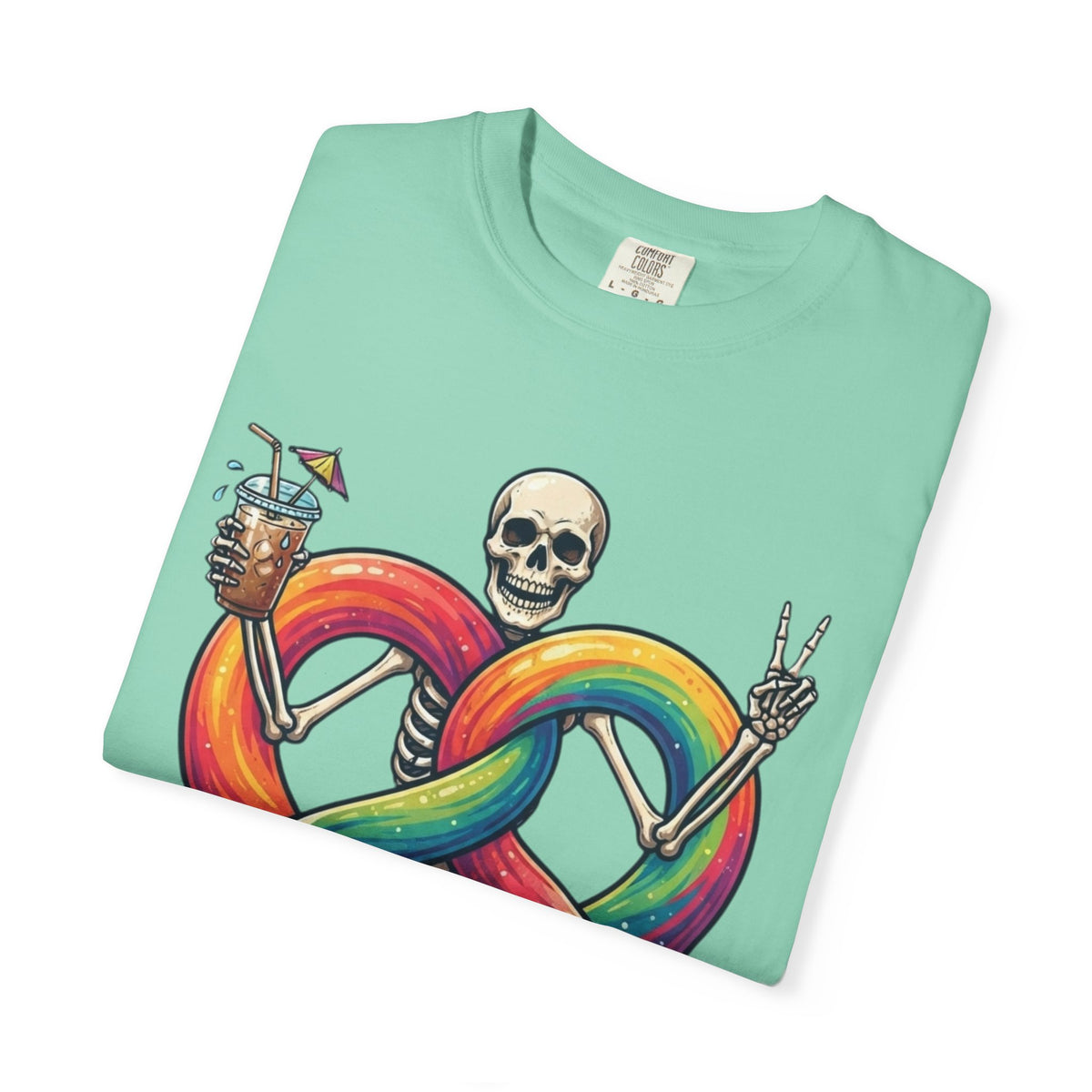 "Flexible But Not About Brunch" Unisex Garment-Dyed Tee