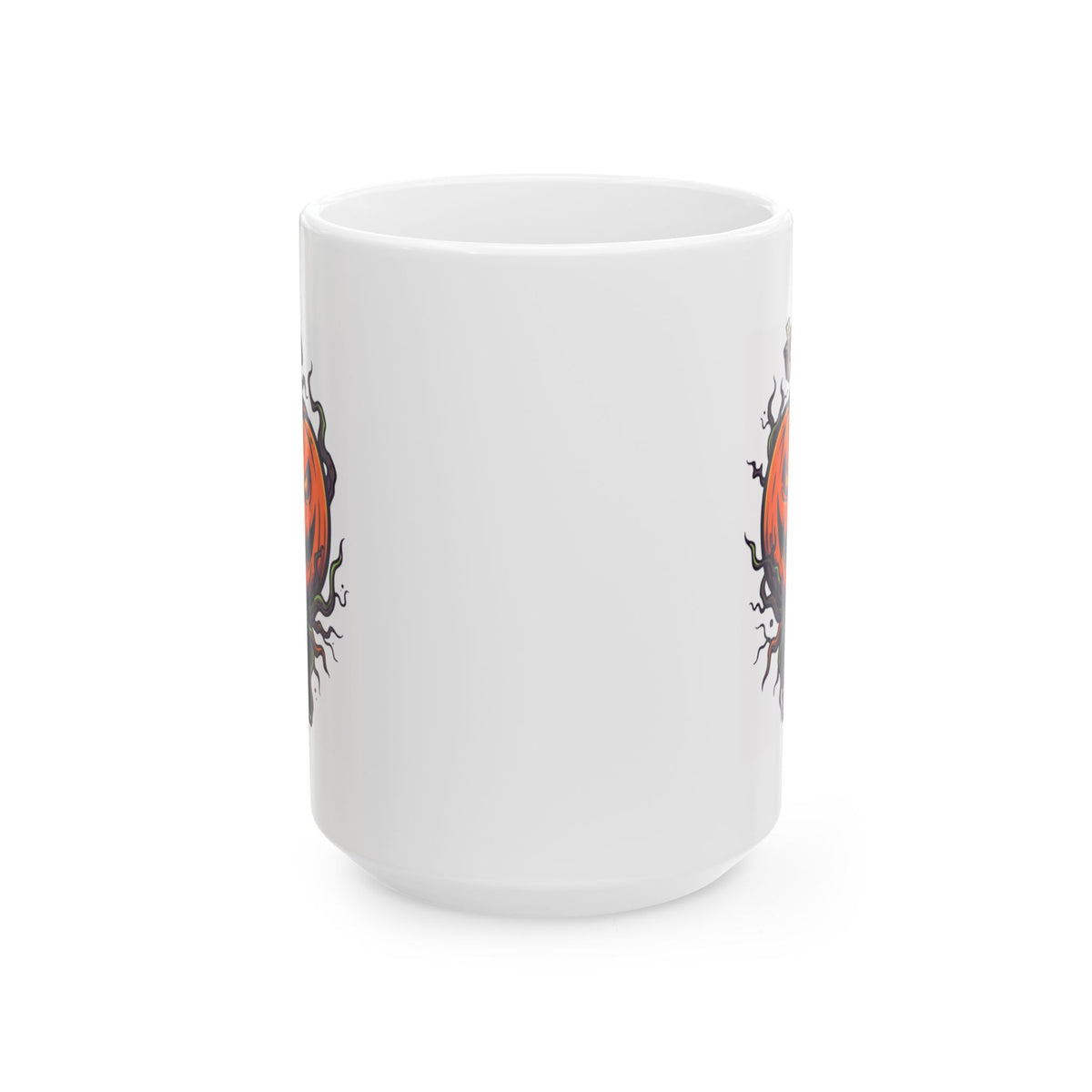 "Current Politics" White Ceramic Mug — Graphic