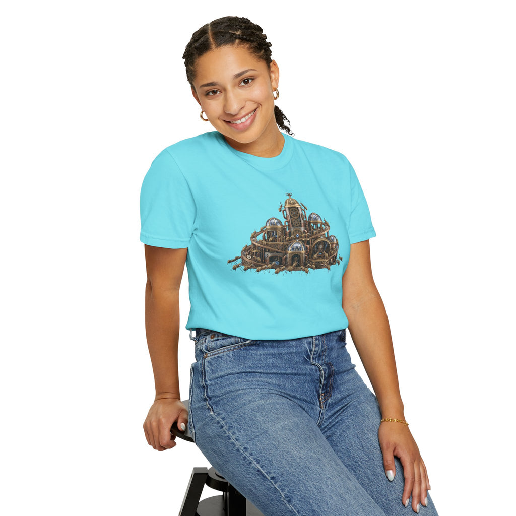 "Cyber Ants" Unisex Garment-Dyed Tee