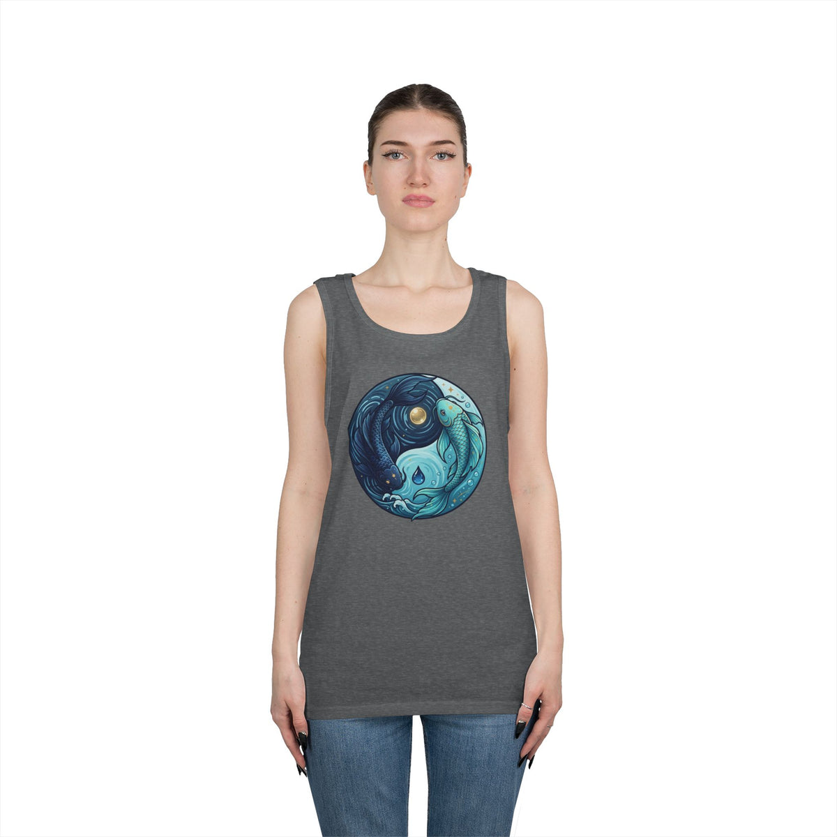 "Yin Yang Pisces" Tank Top