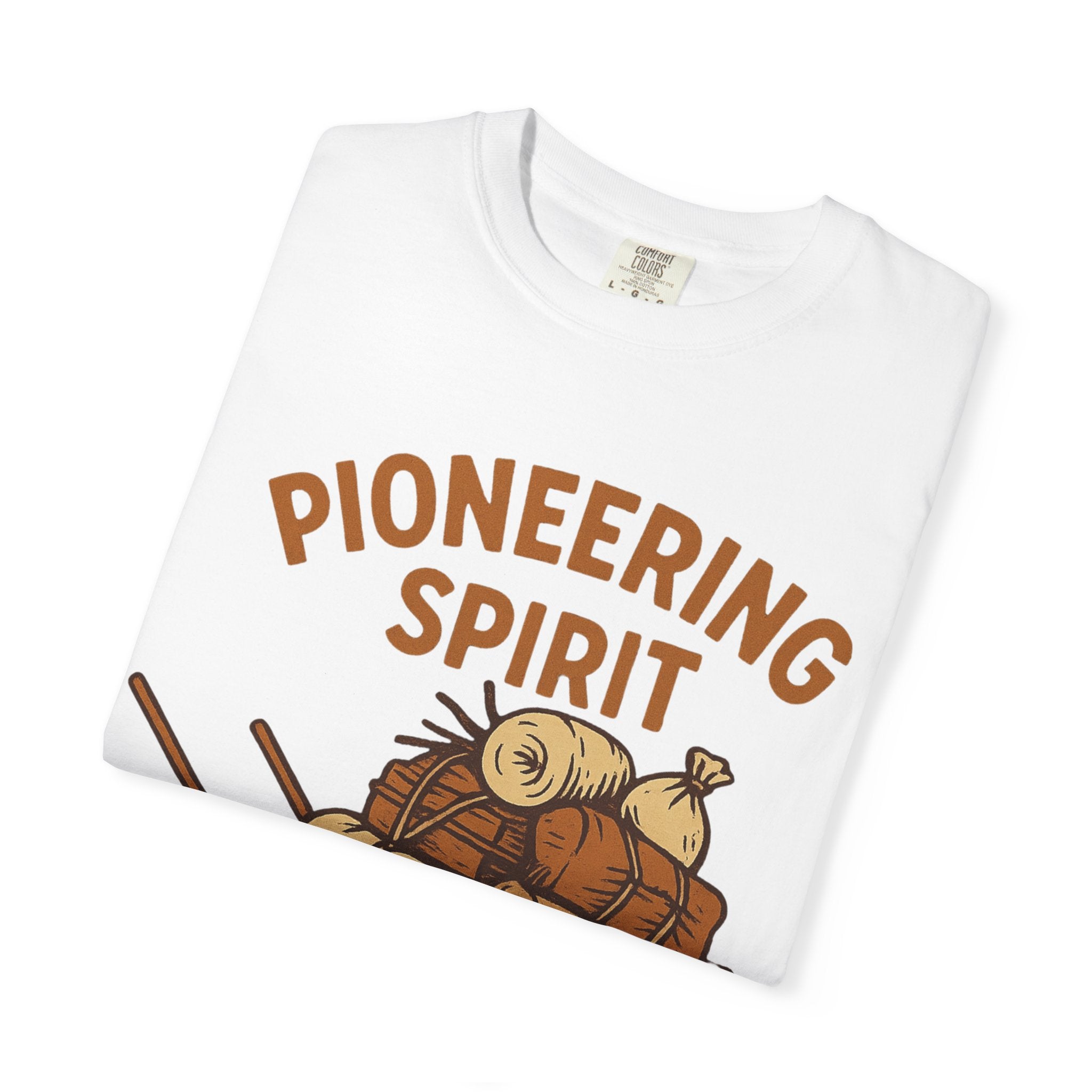 "Pioneering Spirit" Unisex Garment-Dyed T-shirt